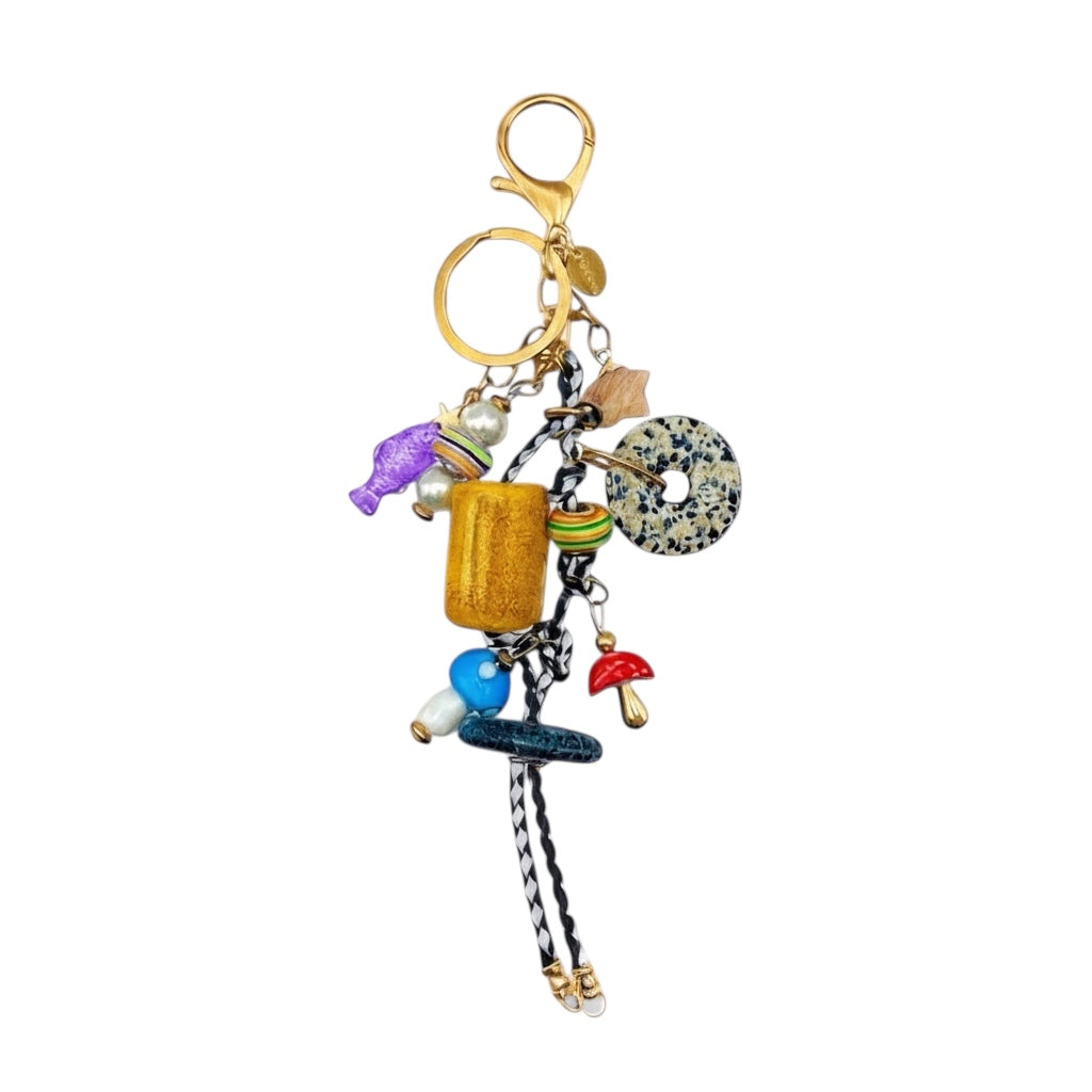 Cosmic Forest Purse Charm